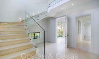 Move-in ready, luxury villa with modern-Mediterranean design for sale in popular golf area in Nueva Andalucia, Marbella 64245 