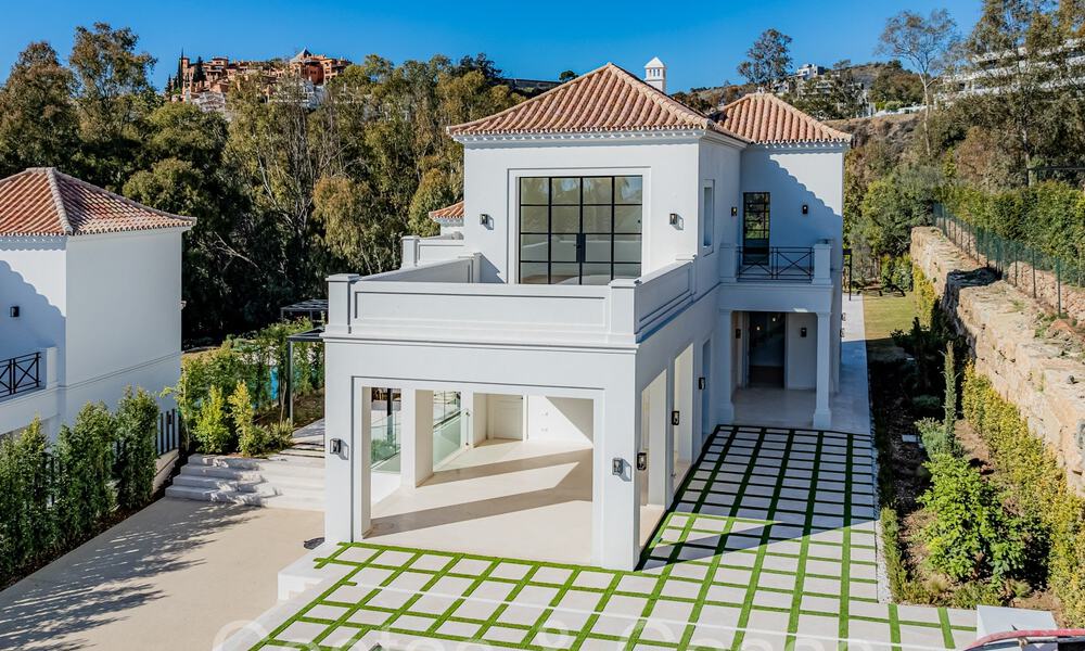 Move-in ready, luxury villa with modern-Mediterranean design for sale in popular golf area in Nueva Andalucia, Marbella 64247