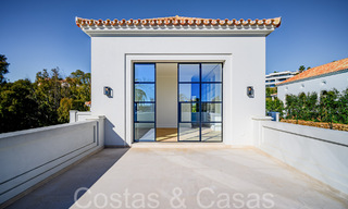 Move-in ready, luxury villa with modern-Mediterranean design for sale in popular golf area in Nueva Andalucia, Marbella 64255 