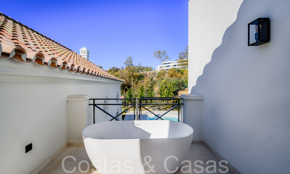Move-in ready, luxury villa with modern-Mediterranean design for sale in popular golf area in Nueva Andalucia, Marbella 64257