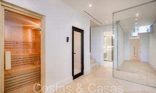 Move-in ready, luxury villa with modern-Mediterranean design for sale in popular golf area in Nueva Andalucia, Marbella 64261 