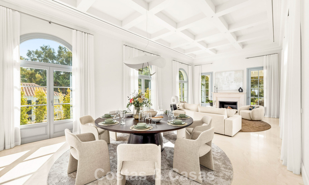 Move-in ready, luxury villa with modern-Mediterranean design for sale in popular golf area in Nueva Andalucia, Marbella 774516
