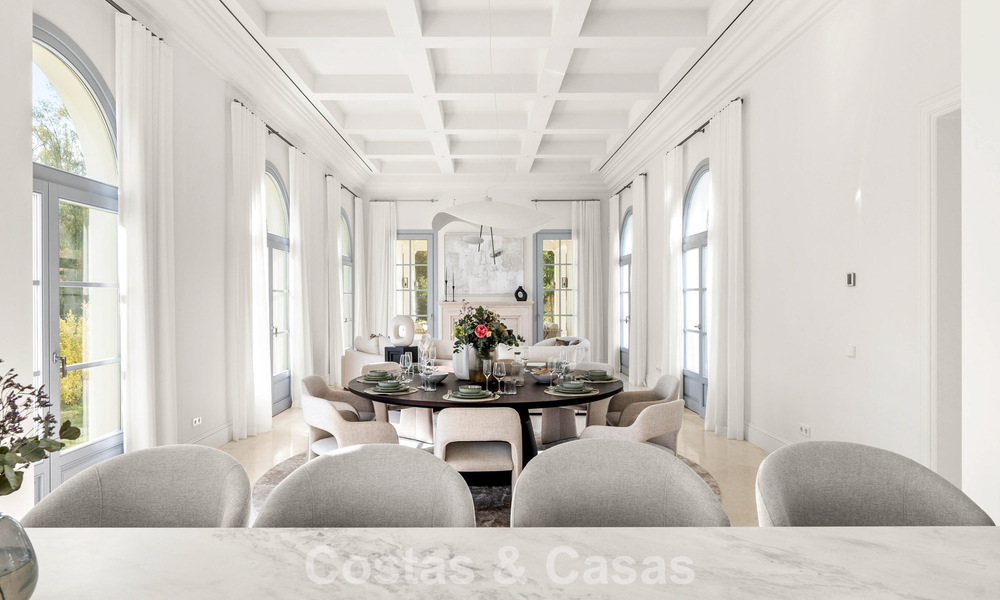 Move-in ready, luxury villa with modern-Mediterranean design for sale in popular golf area in Nueva Andalucia, Marbella 774521