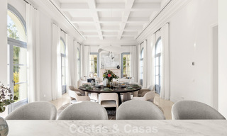 Move-in ready, luxury villa with modern-Mediterranean design for sale in popular golf area in Nueva Andalucia, Marbella 774521 