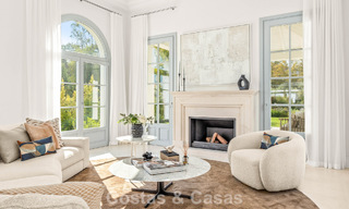 Move-in ready, luxury villa with modern-Mediterranean design for sale in popular golf area in Nueva Andalucia, Marbella 774522 