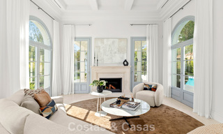 Move-in ready, luxury villa with modern-Mediterranean design for sale in popular golf area in Nueva Andalucia, Marbella 774523 