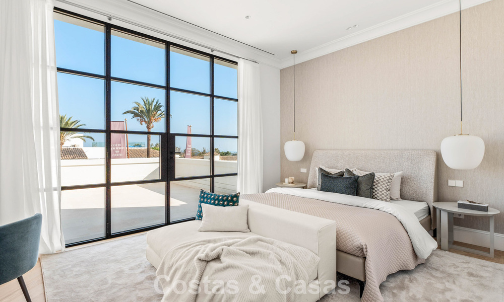 Move-in ready, luxury villa with modern-Mediterranean design for sale in popular golf area in Nueva Andalucia, Marbella 774527