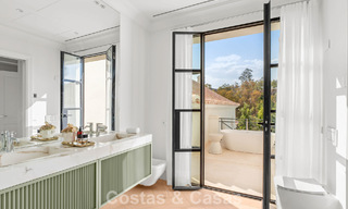 Move-in ready, luxury villa with modern-Mediterranean design for sale in popular golf area in Nueva Andalucia, Marbella 774528 