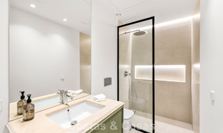 Move-in ready, luxury villa with modern-Mediterranean design for sale in popular golf area in Nueva Andalucia, Marbella 774543 
