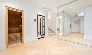 Move-in ready, luxury villa with modern-Mediterranean design for sale in popular golf area in Nueva Andalucia, Marbella 774546 