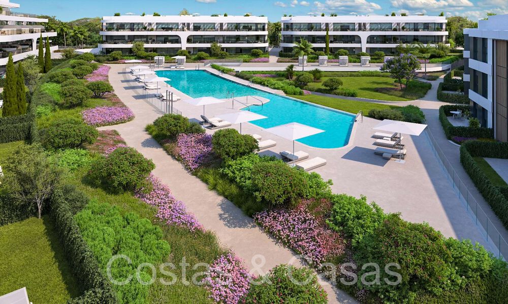 New construction project of apartments for sale on the New Golden Mile between Marbella and Estepona 64276