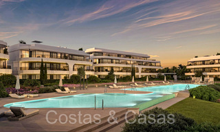 New construction project of apartments for sale on the New Golden Mile between Marbella and Estepona 64277 