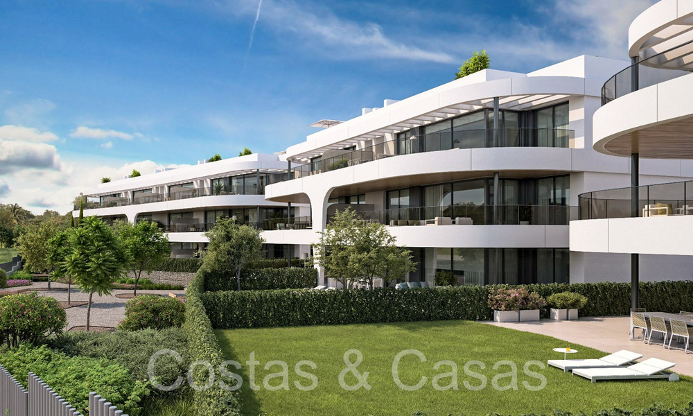 New construction project of apartments for sale on the New Golden Mile between Marbella and Estepona 64279