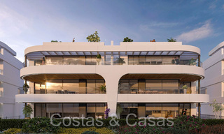 New construction project of apartments for sale on the New Golden Mile between Marbella and Estepona 64281 
