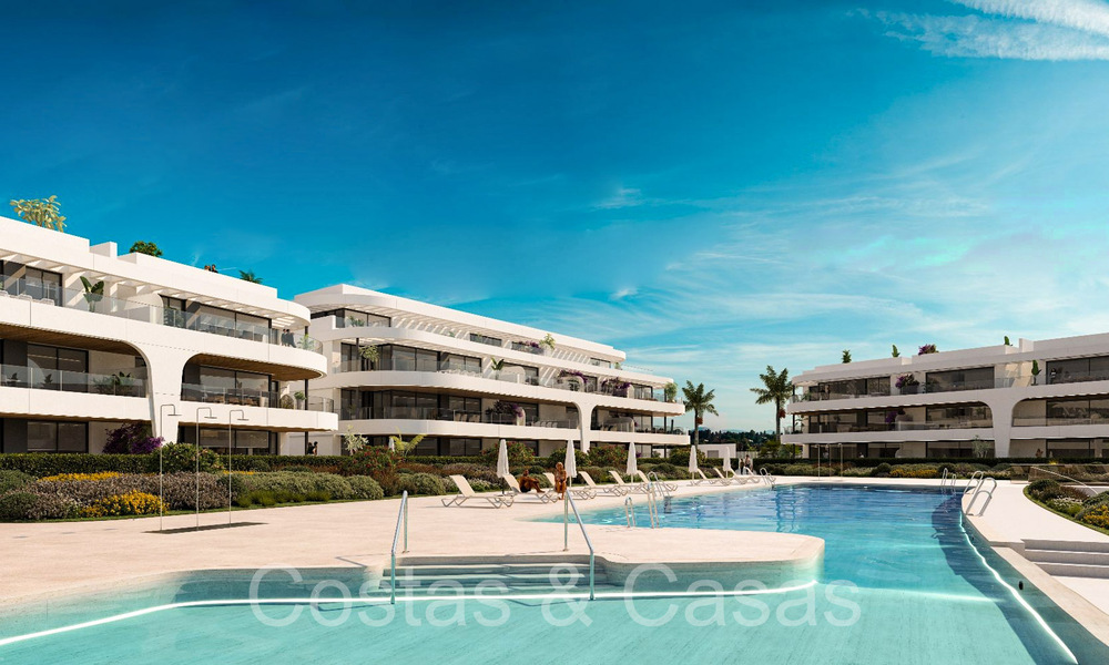 New construction project of apartments for sale on the New Golden Mile between Marbella and Estepona 64282