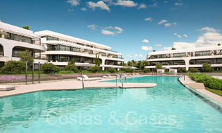 New construction project of apartments for sale on the New Golden Mile between Marbella and Estepona 64283 