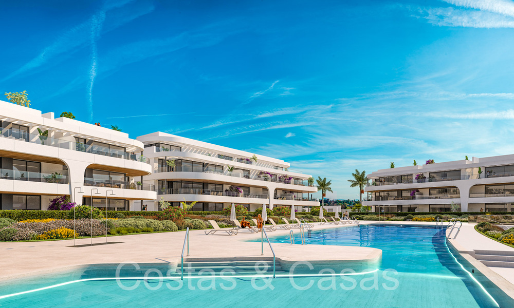 New construction project of apartments for sale on the New Golden Mile between Marbella and Estepona 69575
