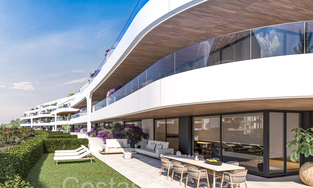New construction project of apartments for sale on the New Golden Mile between Marbella and Estepona 69578