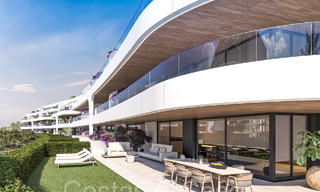 New construction project of apartments for sale on the New Golden Mile between Marbella and Estepona 69578 