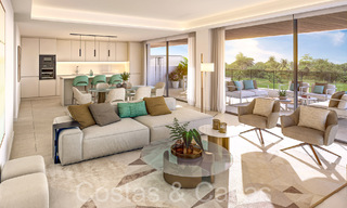 New construction project of apartments for sale on the New Golden Mile between Marbella and Estepona 69592 