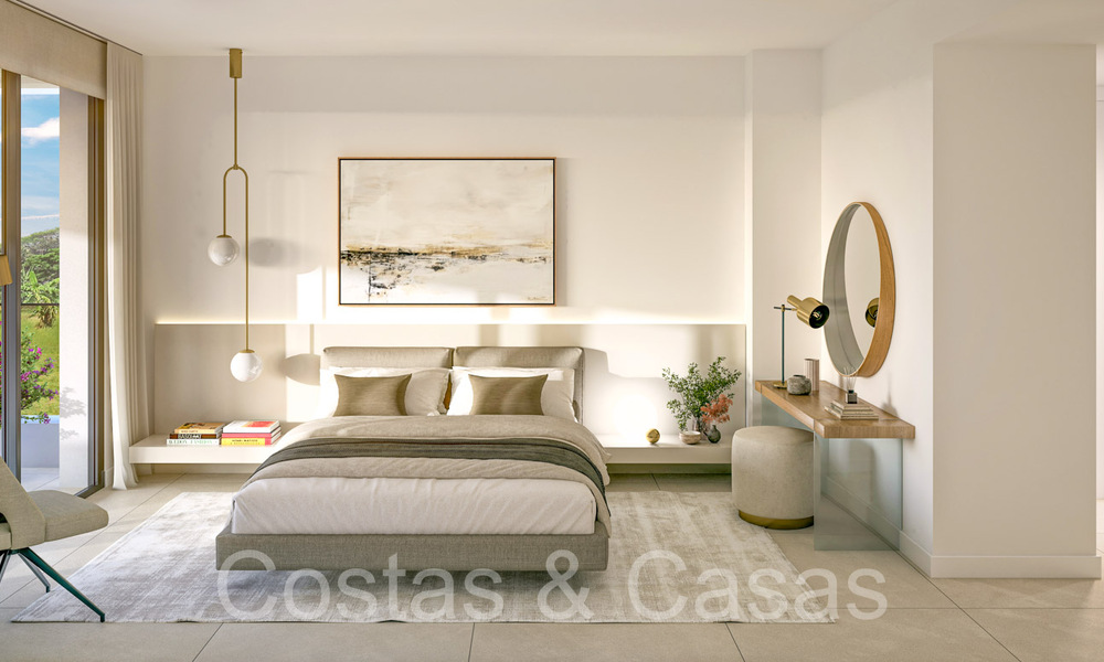 New construction project of apartments for sale on the New Golden Mile between Marbella and Estepona 69593