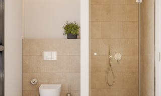 New construction project of apartments for sale on the New Golden Mile between Marbella and Estepona 69595 
