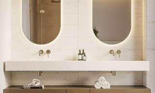 New construction project of apartments for sale on the New Golden Mile between Marbella and Estepona 69597 