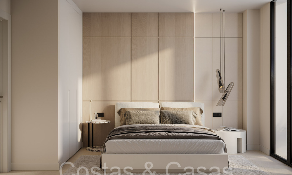 New construction project of apartments for sale on the New Golden Mile between Marbella and Estepona 69601