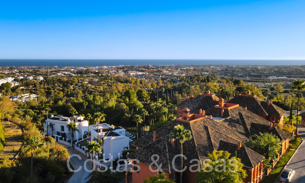 Ready to move in, spacious 3-bedroom penthouse for sale with magnificent sea views in Benahavis - Marbella 64301