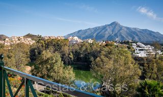 Sophisticated luxury apartment with lake, mountain and sea views for sale in Nueva Andalucia, Marbella 64465 