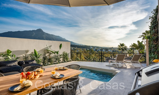 Sophisticated luxury apartment with lake, mountain and sea views for sale in Nueva Andalucia, Marbella 64466 