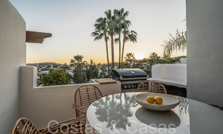 Charming apartment for sale with panoramic valley and sea views in Nueva Andalucia, Marbella 64586 