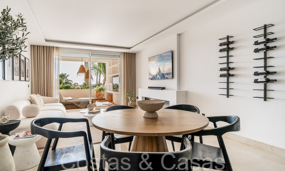 Charming apartment for sale with panoramic valley and sea views in Nueva Andalucia, Marbella 64604