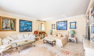 Traditional luxury villa with Andalusian charm for sale in Las Brisas in Nueva Andalucia's golf valley, Marbella 64152 
