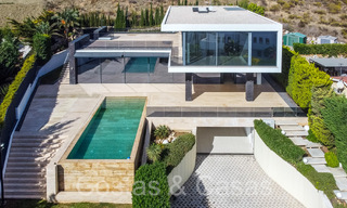 New luxury villa with advanced architectural style for sale in Nueva Andalucia's golf valley, Marbella 64557 