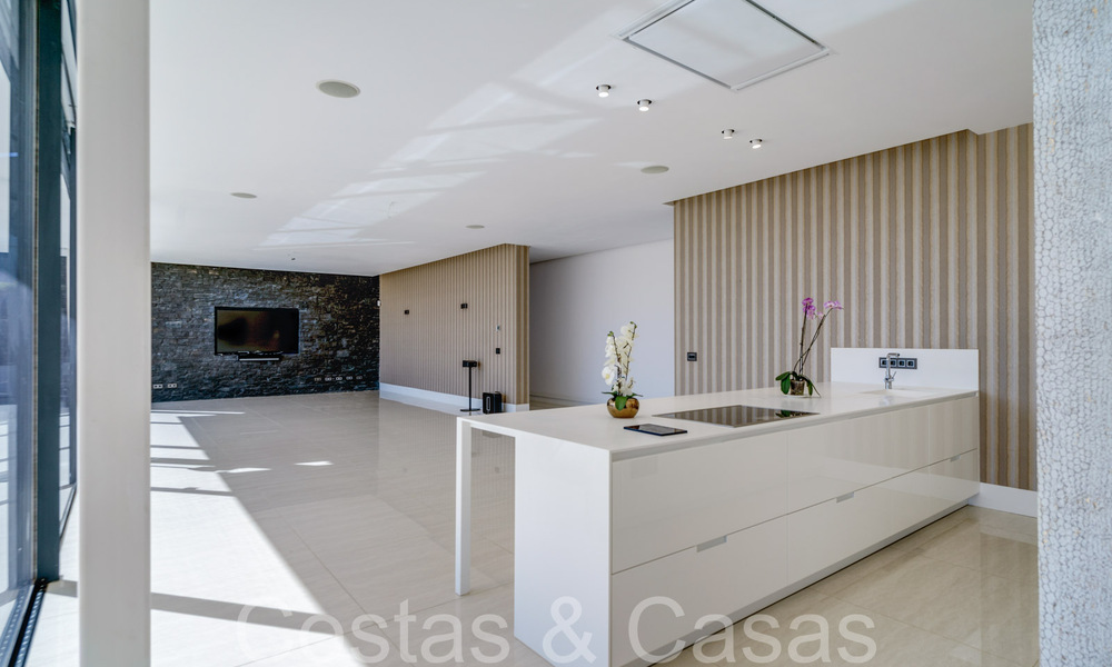 New luxury villa with advanced architectural style for sale in Nueva Andalucia's golf valley, Marbella 64562