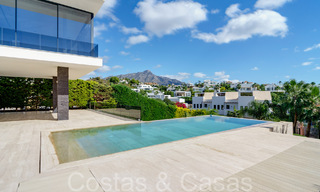 New luxury villa with advanced architectural style for sale in Nueva Andalucia's golf valley, Marbella 64567 