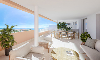 New luxury apartments in avant-garde style for sale near the center of Estepona 64706 