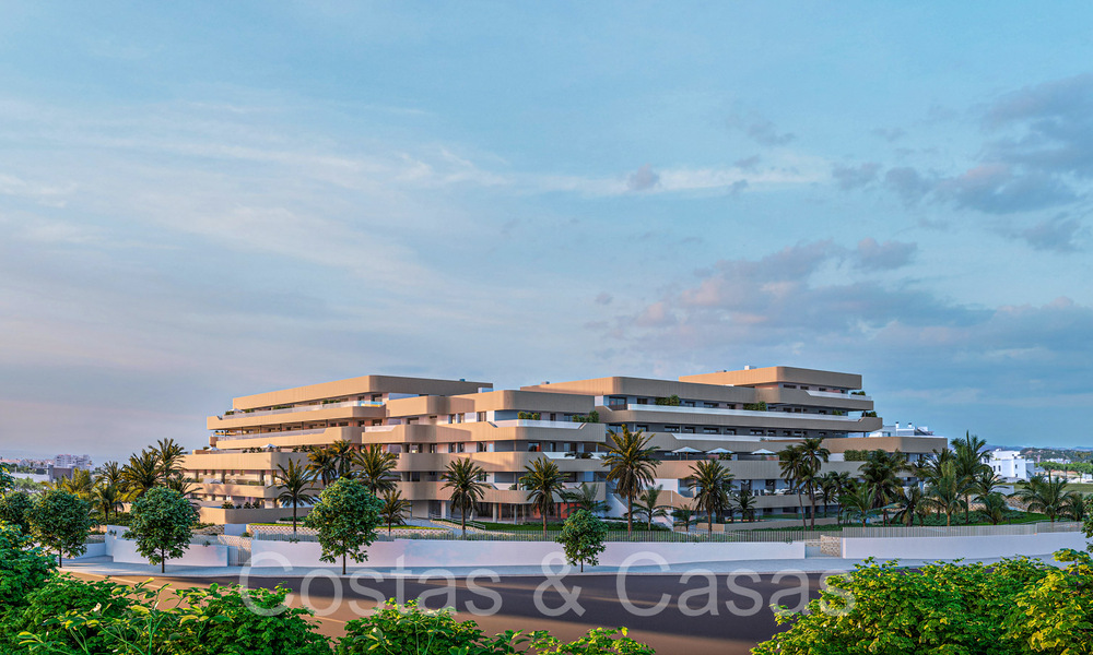 New luxury apartments in avant-garde style for sale near the center of Estepona 64708