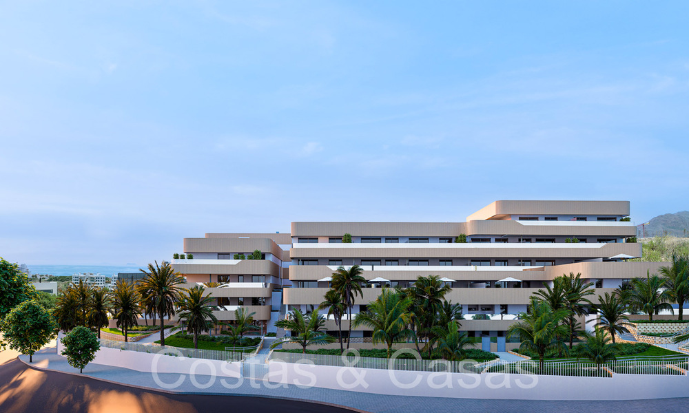 New luxury apartments in avant-garde style for sale near the center of Estepona 64709