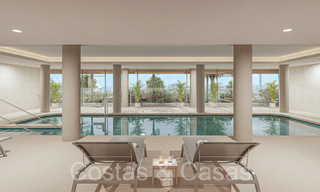 New luxury apartments in avant-garde style for sale near the center of Estepona 64711 