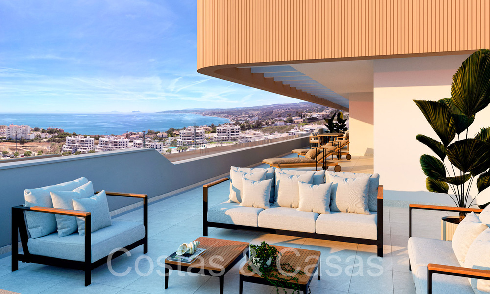 New luxury apartments in avant-garde style for sale near the center of Estepona 64714