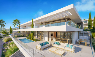 Prestigious new build apartments for sale directly on the golf course, with sea and golf views, East Marbella 64733 