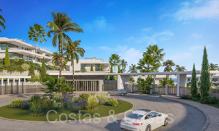 Prestigious new build apartments for sale directly on the golf course, with sea and golf views, East Marbella 64736 