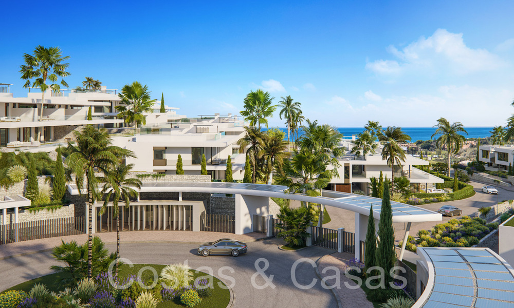 Prestigious new build apartments for sale directly on the golf course, with sea and golf views, East Marbella 64737