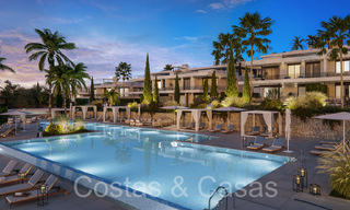 Prestigious new build apartments for sale directly on the golf course, with sea and golf views, East Marbella 64740 