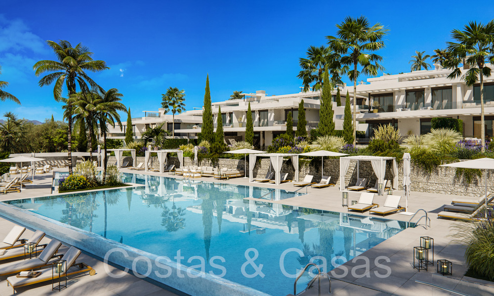 Prestigious new build apartments for sale directly on the golf course, with sea and golf views, East Marbella 64741