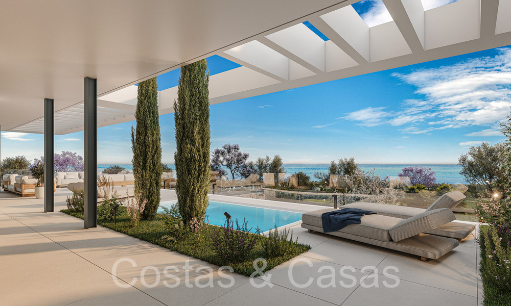 New build luxury houses for sale in a first line golf complex in East Marbella 64774