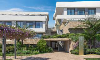 New construction project of sustainable apartments with panoramic sea views for sale, near Estepona centre 64705 