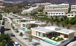 Last villa! Energy efficient new build villa for sale with sea views just outside the centre of Estepona 64788 